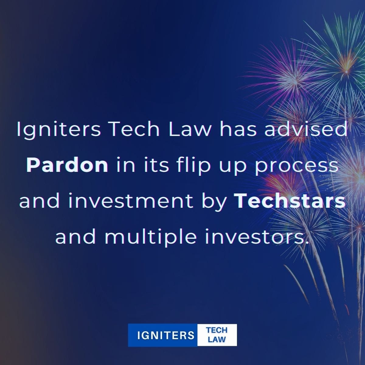 Pardon AI - Techstars Investment | Igniters Tech Law
